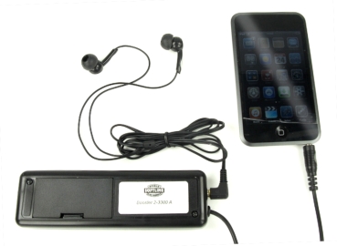Akkubetriebener HiFi-Verstärker Pro-Audio-Booster für iPhone, Navi und MP3-Player